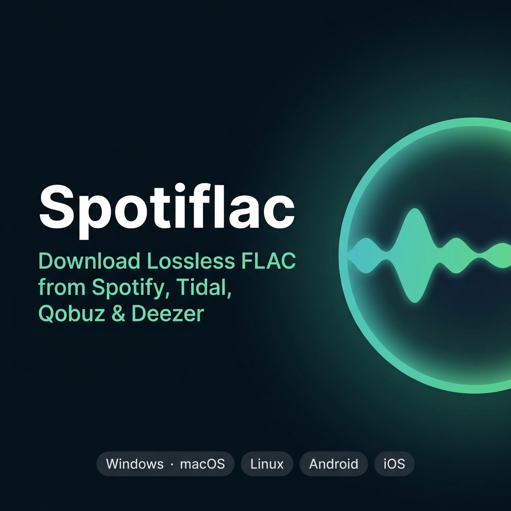 SpotiFLAC — Download Lossless FLAC from Spotify, Tidal, Qobuz & Deezer